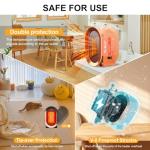 Swocky Portable Electric Space Heater, 1200W