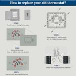 Easy DIY Non-Programmable Thermostat with Blue Backlight