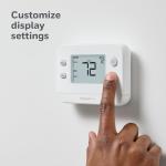 Honeywell Home Non-Programmable Thermostat, 1 Heat/Cool