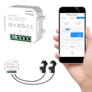 Smart Home Energy Monitor with Wi-Fi Tracking