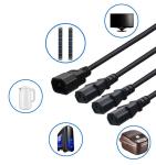 JORINDO C14 to 3 X C13 Power Splitter Cable
