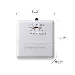 Honeywell Manual Economy Almond Thermostat