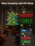 Smart RGBIC Curtain Lights for Halloween Decor