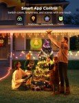 Smart RGBIC Halloween String Lights - 66ft App-Controlled