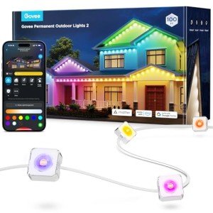 Govee 100ft Waterproof RGBIC Outdoor Halloween Lights