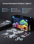 Govee 100ft RGBIC Waterproof Halloween Outdoor Lights