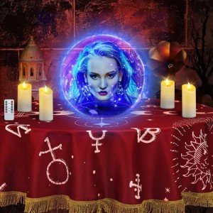 Halloween 7-Piece Acrylic Globe Costume Decoration Set