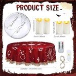 Halloween 7-Piece Acrylic Globe Costume Decoration Set