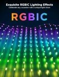 RGBIC Outdoor Halloween Net Lights with 64 Modes