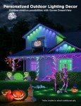 RGBIC Outdoor Halloween Net Lights with 64 Modes