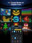 RGBIC Outdoor Halloween Net Lights with 64 Modes