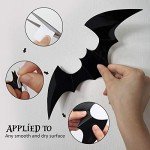60PCS Realistic 3D Bat Decor for Halloween
