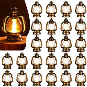 24 Pcs Mini Vintage Lanterns for Halloween Decor