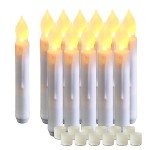 12 Pcs Flameless LED Floating Candles for Halloween