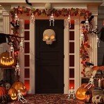8PCS Mini Skeletons Halloween Decorations for Parties