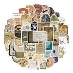 Gothic Magic Potion Label Stickers - 50 Pack
