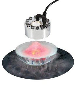 Akeydeco Ultrasonic Halloween Fogger with LED Lights