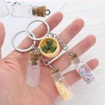 10 Mini Glass Potion Bottles with Cork Lids