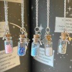 10 Mini Glass Potion Bottles with Cork Lids