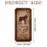 80 Creepy Halloween Animal Bottle Label Stickers