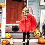 Large Black Witch Cauldron Candy Bowl for Halloween