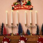 Set of 6 LED Flameless Halloween Window Candles