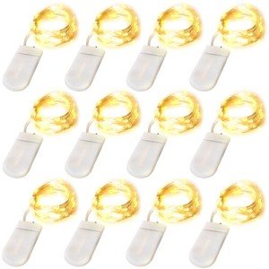 Fairy Lights 12 Pack - Battery Operated Halloween Decor