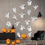 42Pcs 3D Cute Ghost Wall Decor Stickers