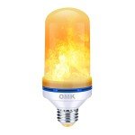 Spooky LED Flame Light Bulbs for Halloween Decor