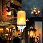 Spooky LED Flame Light Bulbs for Halloween Decor