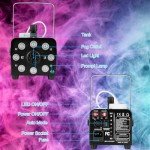 500W Fog Machine with LED Lights for Halloween