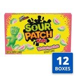 Watermelon SOUR PATCH KIDS Halloween Candy - 12 Boxes