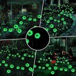 Scary Solar Eyeball Lights for Halloween Decor
