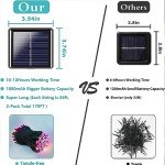 Vibrant 85FT Solar Halloween String Lights - 2-Pack