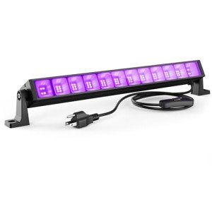 40W LED Black Light Bar for Halloween Glow