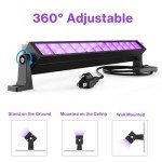 40W LED Black Light Bar for Halloween Glow