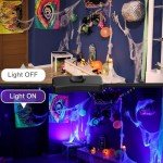 40W LED Black Light Bar for Halloween Glow