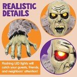 Spooky Groundbreaker Zombie with Sound & Flashing Eyes