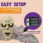 Spooky Groundbreaker Zombie with Sound & Flashing Eyes