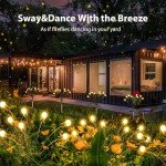 6-Pack Firefly Solar Garden Lights for Halloween