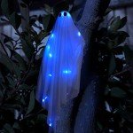 Spooky LED Hanging Ghost Decoration for Halloween