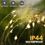 GIGALUMI Solar Fairy Garden Lights - 2 Pack