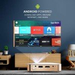 Ultra HD Portable Halloween Projector with Streaming