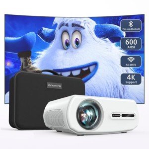 Halloween-Themed Mini Projector with WiFi & Bluetooth