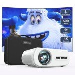 Halloween-Themed Mini Projector with WiFi & Bluetooth