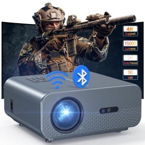 Spooky 4K Halloween Projector with WiFi & Bluetooth