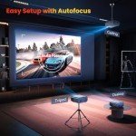 Spooky 4K Halloween Projector with WiFi & Bluetooth
