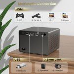 Halloween Mini Projector - 1080P Portable Spooky Fun