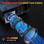 Spooky 4K Halloween Projector with WiFi & Bluetooth