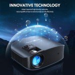 4K Mini Projector for Halloween Movie Nights